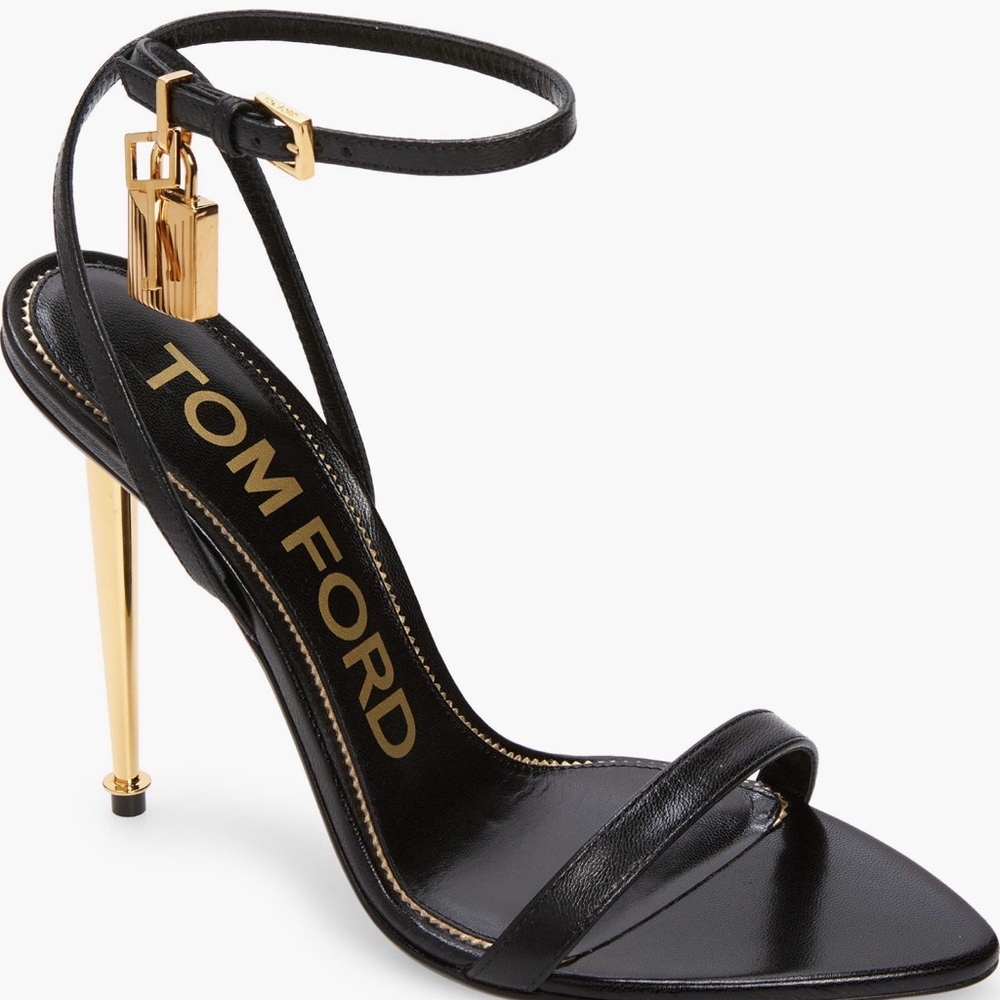 The Tom Ford Padlock Pointy Toe Sandals